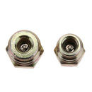 Retrofit 7/16 to 3/8 Conversion Adapter R12 to R134a High/Low AC Fitting