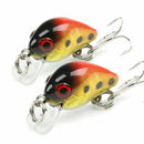 10Pcs Mixed Fishing Lures Kinds Of Minnow Fish Bass Tackle Hooks Baits Crankbait