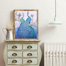 5D DIY Special Shaped Diamond Painting Peacock Cross Stitch Embroidery Kit