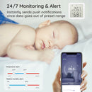 WiFi 2.4GHz Temperature Humidity Detector Home Wireless Air Quality Smart Sensor