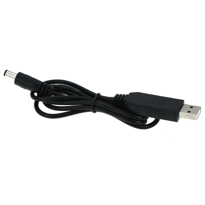 Usb dc 5v to dc 12v step up cable module converter 2.1x5.5mm male connectorJ JR
