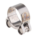 Motorbike Exhaust Clamp Clip Stainless Steel Muffler Silencer Clamps 32-35mm