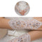Bride White Gloves Beads Embroidery Beaded Short Wedding Dress Bridal Gloves Gw