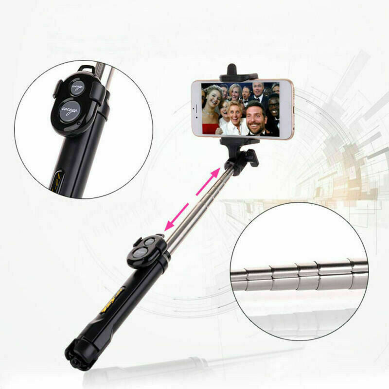 4 in 1 Wireless Selfie Stick Universal Tripod Extendable Remote Camera