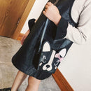 Cute Dog Children Handbag Girl Shoulder Bag Baby PU Leather Crossbody Purse