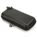 Black Zipper Pencil Case EVA Stationery Pouch Makeup Earphone Storage Bags