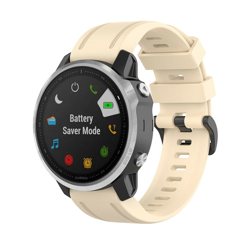 20mm Silicone Wrist Strap Quick Release Adjustable Watch Band for Garmin Fenix