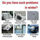Car Windshield Deicer Antifreeze Agent Car Ice Scraper Removal Spray (30ml) A