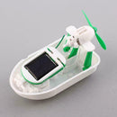 DIY Assembly 6 in 1 Solar Panel Puppies Plane Kit Kid Science Toys Educatio E8U8