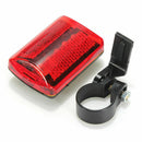 Safe-Warning Lamp Red Set 5 LED Rear Tail Bike Bicycle Night Back Light H4G9
