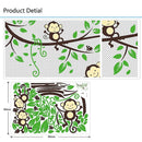 New Stylish Jungle Monkey Play Wall Stickers Nursery Kids Room Decor Decals Cute