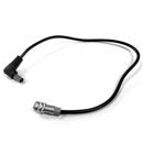35cm/1.14ft Power Cable Cord for BMPCC 4K Camera DC Interface 90 Degree Plug