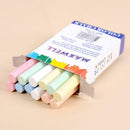 12X Chalk Pen Drawing Chalks For School Blackboard 6 Color Stationary Set^