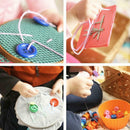 100x Children Kid Plastic Needle Tapestry Binca Sewing Wool Yarn Knitti MBW