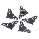 12pcs Bronze Furniture Corner Brackets for Jewelry Chest Wine Case Box