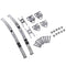 1/10 RC Rock Crawler Suspension Leaf Spring Bar Set for RC4WD F350 TF1 TF2 D90