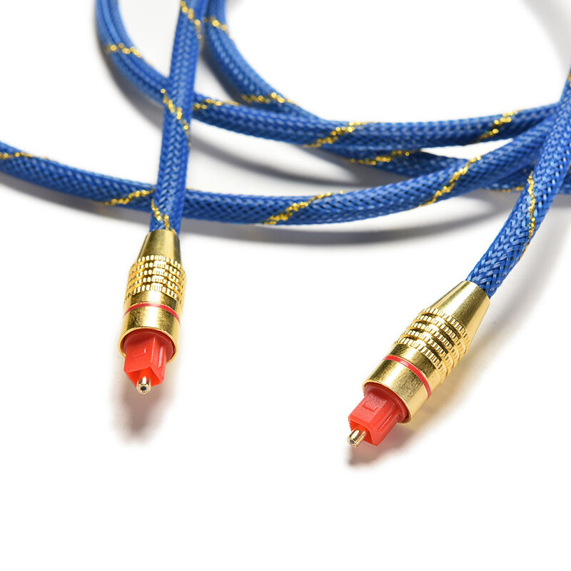 2M Premium Toslink Digital Optical Fiber Audio Cable TV Cord 6.5FT OD 5.0 JR