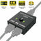 HDMI 2.0 HDTV Switch Switcher Splitter Bi-Direction Hub HDCP 2x1 1x2 In Out 4K !