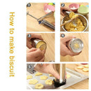 Multifunctional Household Biscuit Machine With 20 Design Cake Icing 4 Disc M0C8