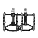 2x WHEEL UP CNC Sealed Bearing Aluminum Alloy MTB Bicycle Anti-slip Pedals