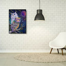 5D DIY Full Drill Diamond Painting Owl Cross Stitch Mosaic Kit Home Decor