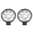 Offroad Round LED Work Light Bar Mini 42W Waterproof Spot Beam Driving Fog Lamp