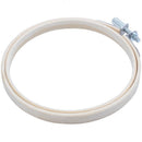 Embroidery Circle Set Hoops Cross Hoop Ring Wooden Round Adjustable Bamboo  G6I1