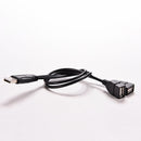 USB 2.0 Male To 2 Dual USB Female Jack Y Splitter Hub Power Adapter Cable Cord Z