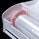 Food Plastic Cling Wrap Dispenser Preservative Film Cutter Kitchen Tool Acc T3M3