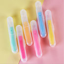 2Pcs Portable babies tableware box storage case transparent spoon box ME