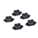 5Pcs IEC 320 C14 Male Plug Panel AC 250V 10A Power Inlet Sockets Connectors JR