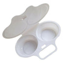 Kitchen Microwave Oven Round Shape Egg Steamer Cooking Mold Egg Poacher Egg ToFD
