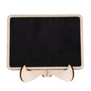 12Pcs DIY Assembled Mini Blackboard Wooden Message Wedding Party Labels