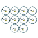 10x 70cm Security Safety Cable Bike/Car/Secure Lock Wire Braided  Coated Lock