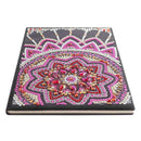 DIY Mandala Special Shaped Diamond Painting 50 Pages Sketchbook A5 Notebook