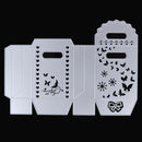 Scrapbooking Bowknot Candy Gift Box Butteryfly Metal Cutting Dies Stencils