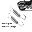 2Pcs Stainless Steel Motorcycle Exhaust System Mounting Springs FT
