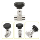 1/8" 915PSI Needle Valve Female Thread 304 Stainless Steel Flow Control Shut Off