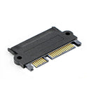 New 7+15 pin SAS to 7+9 pin SATA 180 Degrees Straight Head Adapter Converter