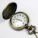 Retro fashion palace style personality knight pocket watch classical large  I4P7