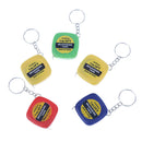 2Pc 1m/3ft Easy Retractable RulerTape Measure MiniPortable Pull Ruler KeychainC8