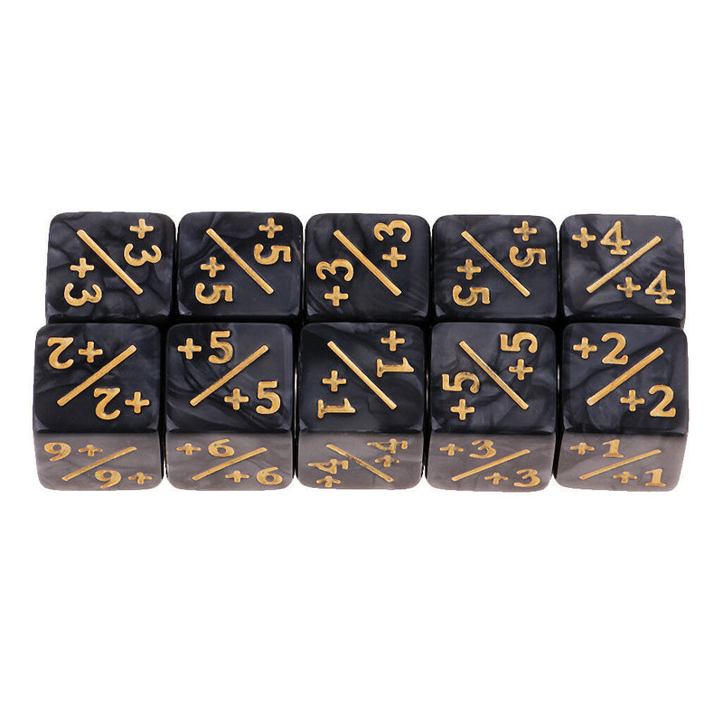 1.6cm 6-side Fractional Dice Educational Learning Teaching Aid Tool 20pcs