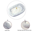 Portable Baby Nest Bed Crib Removable Washable Protect Cushion with Pillow