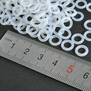 120Pcs White Rubber O-Ring Dampers Keycap Mechanical keyboard For CherryNEW