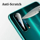 For Huawei Nova 5T Full Cover Tempered Glass Screen Protector+ Camera Lens Film