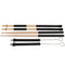 Durable Jazz Drum Set Rod Brush Stick Drumsticks with Non-slip Handle