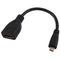 Micro HDMI Male D to HDMI Female A Jack Adapter Cable Convertor Nice 1080P