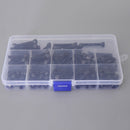 Alloy Steel Socket Cap Screws M5 Hex Head Bolt Nuts Assortment Kit with Box
