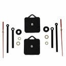 2x DIY Quartz Clock Movement Mechanism Repair Replace Kit Parts + Black Red M9W5