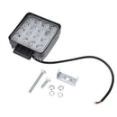 48W Square LED Driving Work Light Spot Lamp Waterproof Off-Road Boat Truck 12V